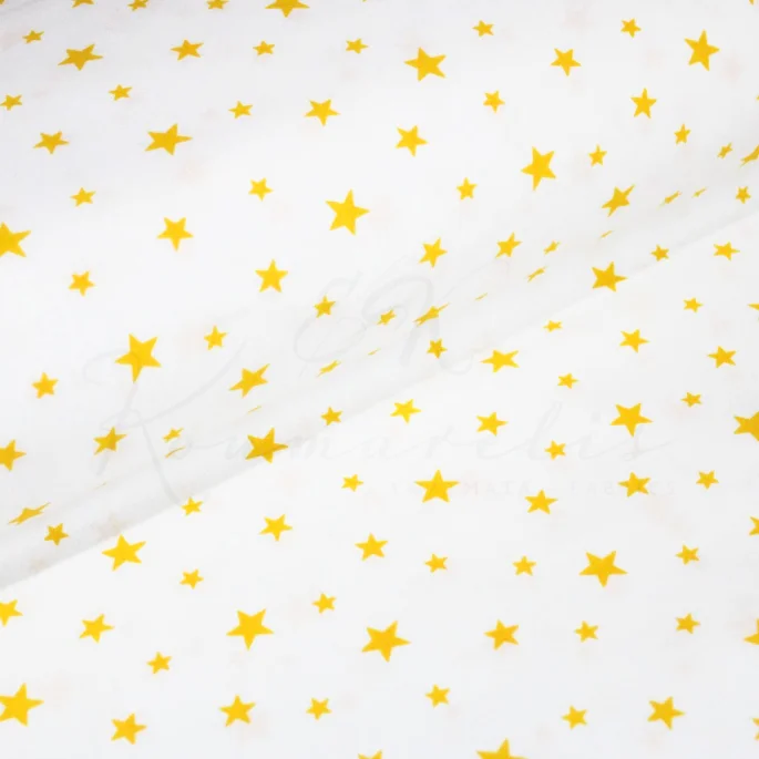 Yellow stars on a white background - 2