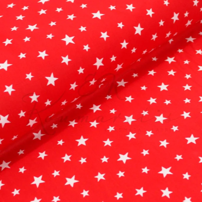 White stars on a red background - 2