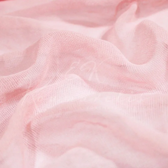 Pink Cotton Gauze - 2
