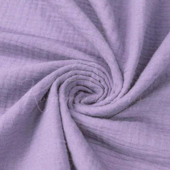 Μουσελίνα Βαμβακερή (Double Gauze) - Λιλά - 1
