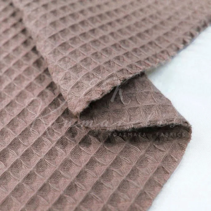 Cotton Piqué - Mocha