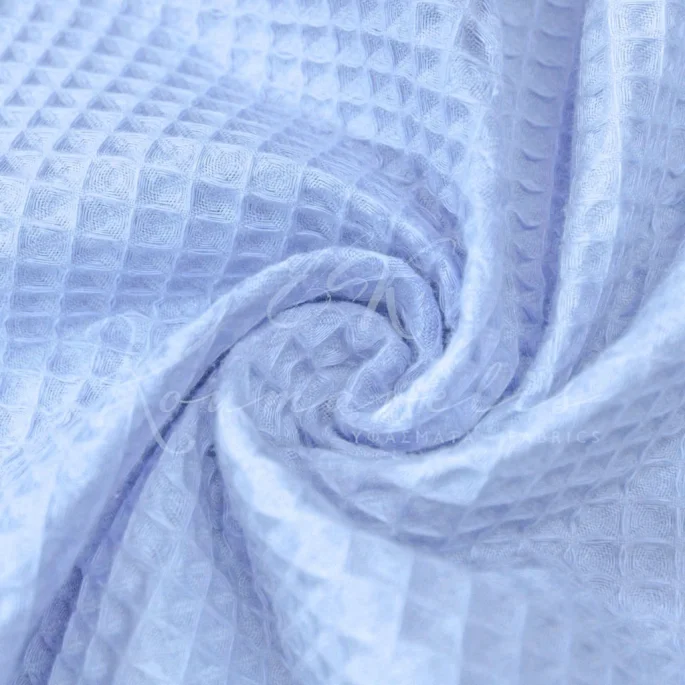 Cotton Piqué - Baby Blue