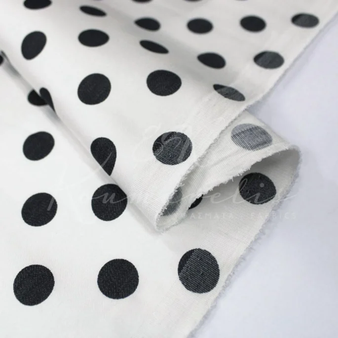 Ελαστική Καπαρντίνα - Πουά