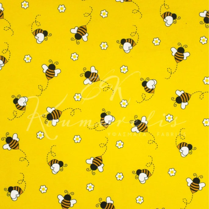 Microfiber - Yellow Bees