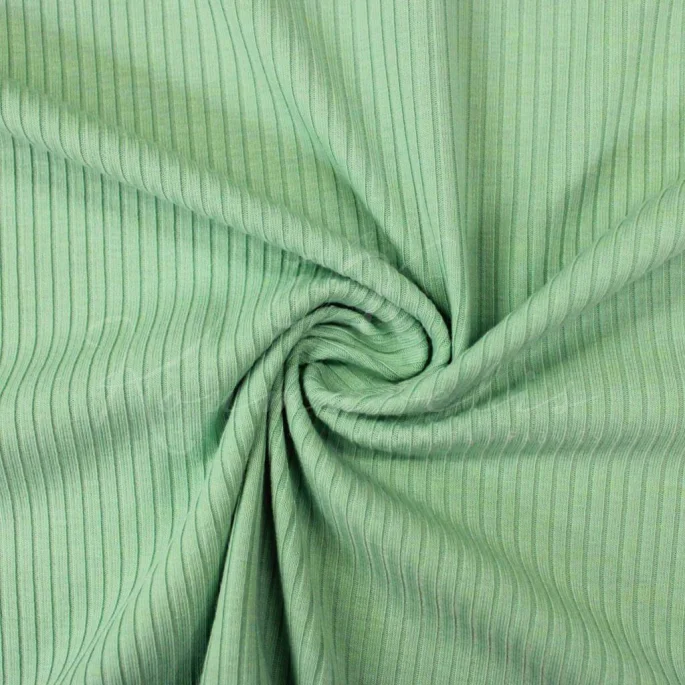 Ριπ Βαμβακερό Ελαστικό - Παστέλ Μέντα