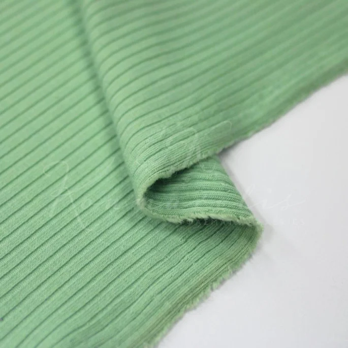 Ριπ Βαμβακερό Ελαστικό - Παστέλ Μέντα