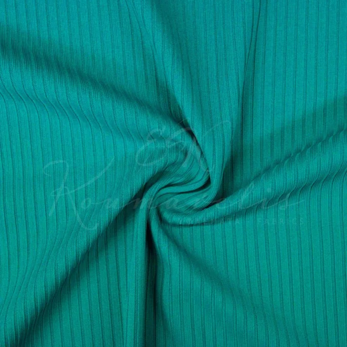 Ριπ Βαμβακερό Ελαστικό - Πετρόλ Ανοιχτό