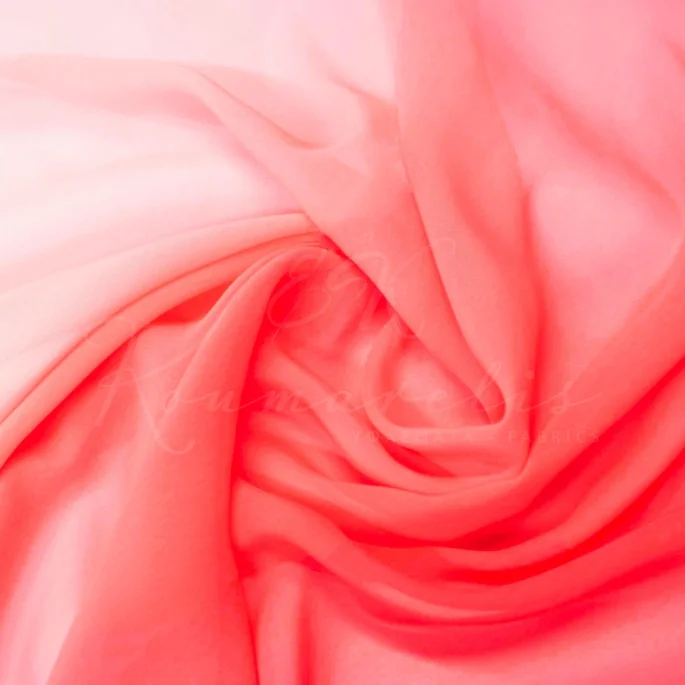 Chiffon - Ombre Coral