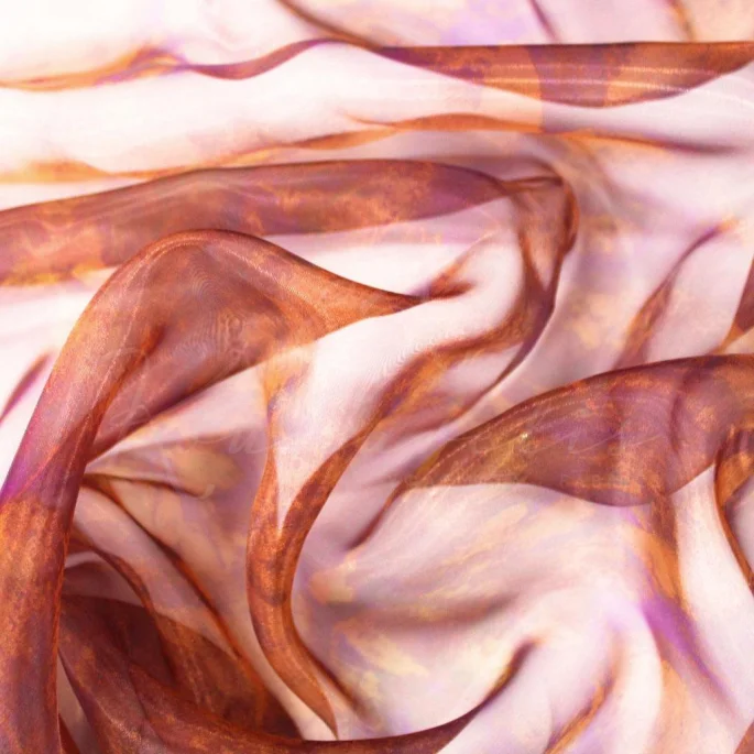 Organza - Copper with Purple Iridescence - 2