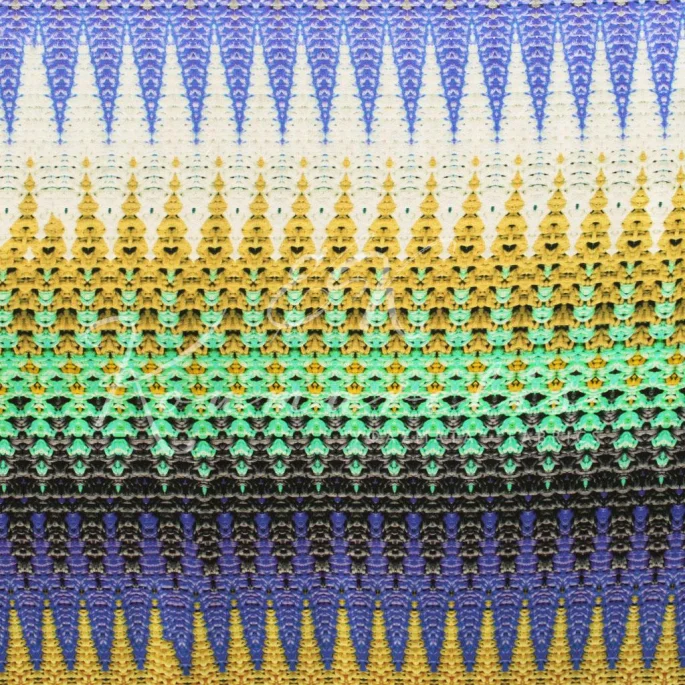 Lycra - Missoni-style Pattern