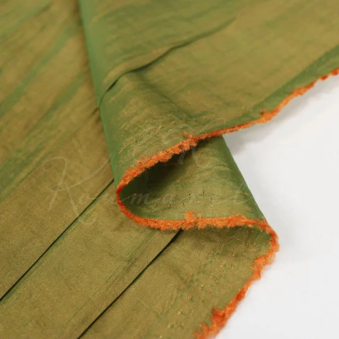 Ταφτάς Πλισέ - Πράσινο Ιριδίζον