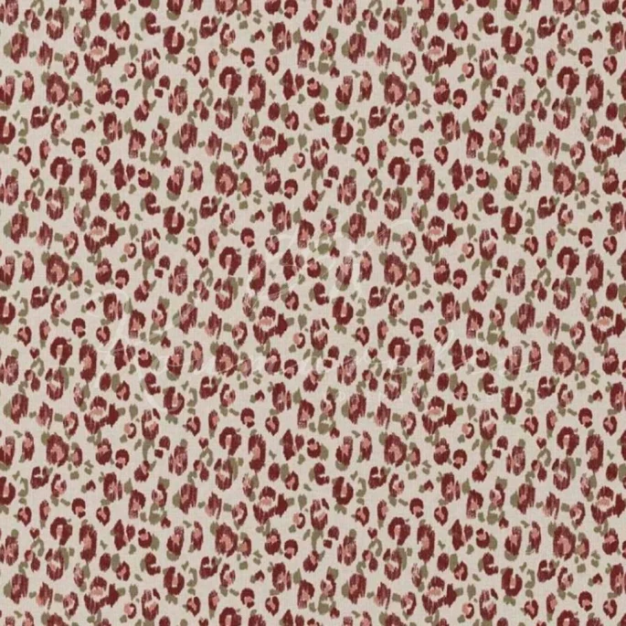 Ποπλίνα 100% Βαμβάκι - Animal Print Μπεζ