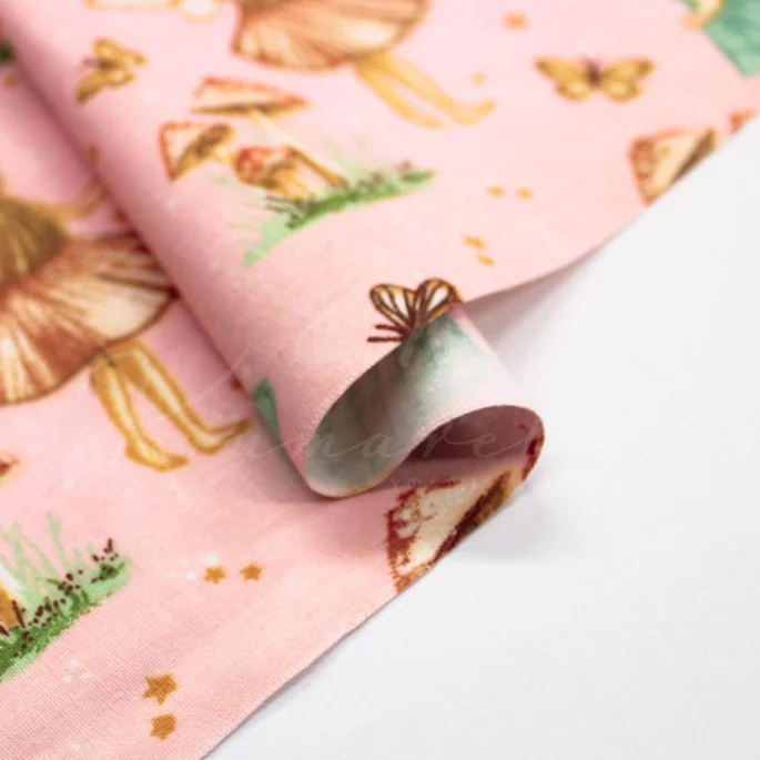 Bedding 100% Cotton - Woodland fairy
