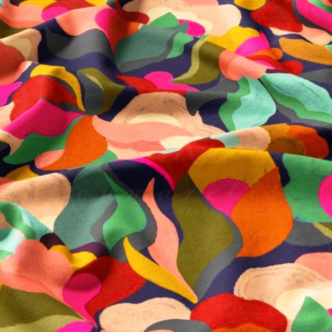 Βισκόζ - Πολύχρωμος φλοράλ πίνακας