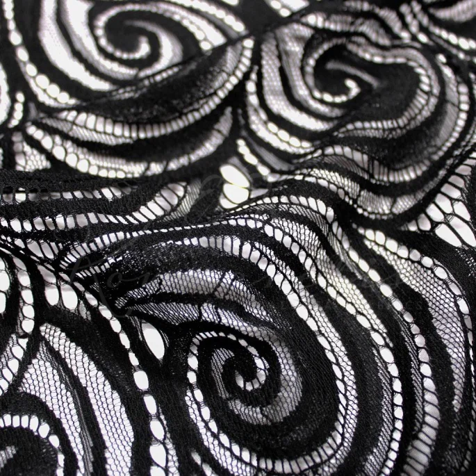 Spiral Lace - Black