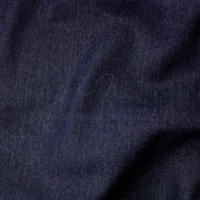 Elastic Cotton Denim - Dark Blue