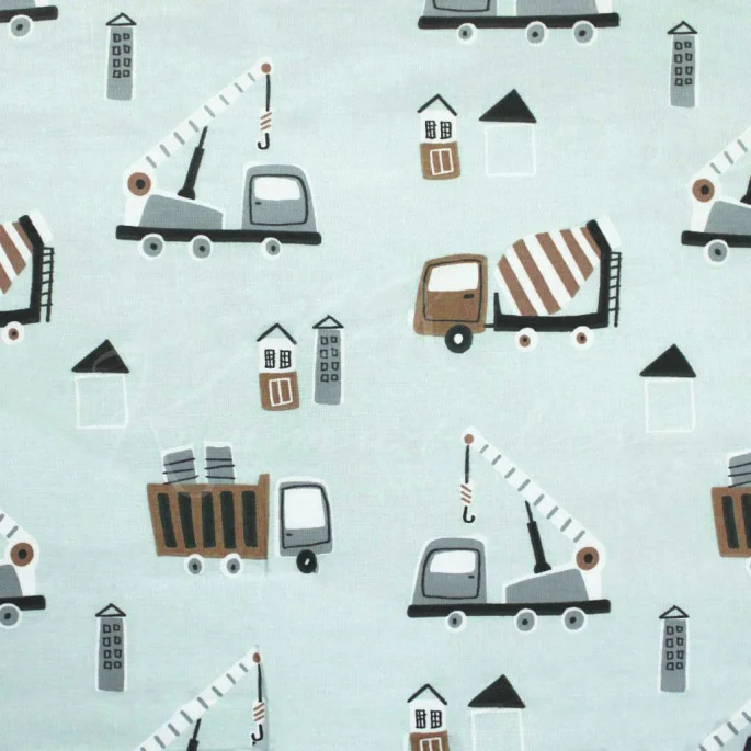 Children’s Nap Cot Sheet - Trucks