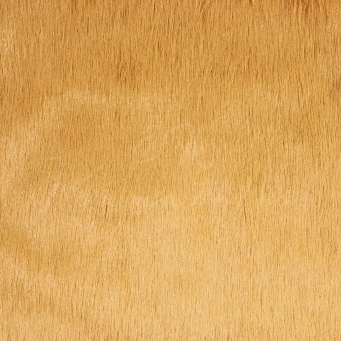 Fur Ecological Longhair-Beige Camel - 2