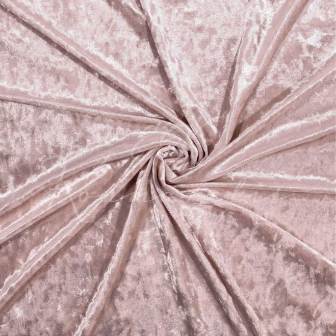 Βελούδο Σιφόν Ελαστικό - Crush Crumbled Σάπιο Μήλο