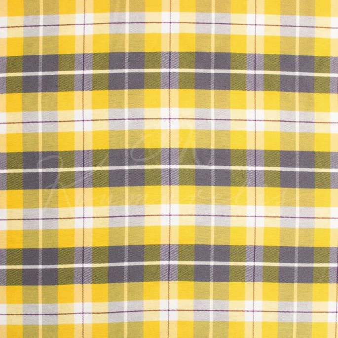 Cotton Flannel Plaid-Yellow - 2