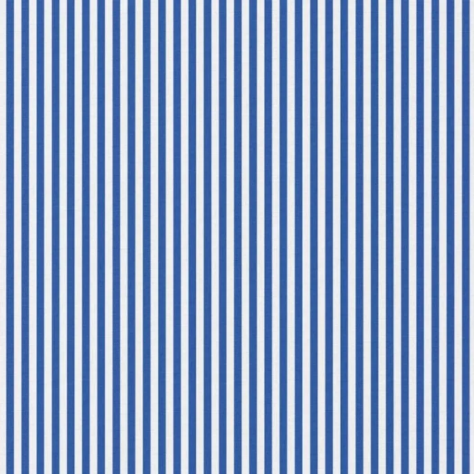 Ποπλίνα 100% Βαμβάκι - Ριγέ Άσπρο/Μπλε