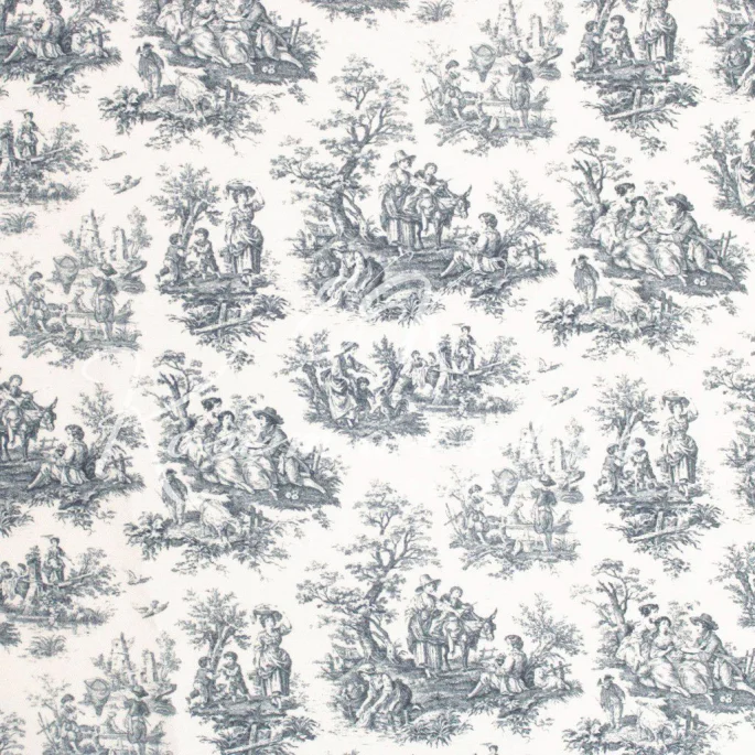 Microfiber - French Countryside Grey