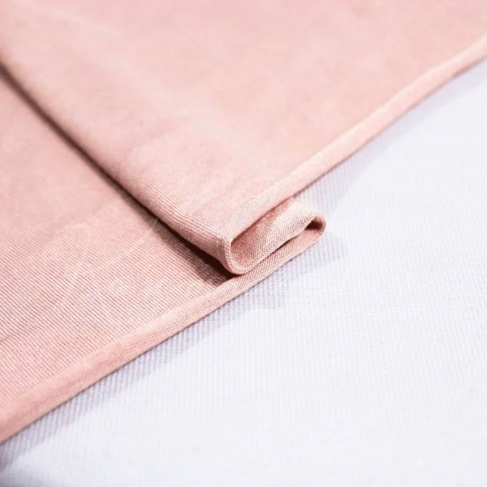 Cotton Elastan - Light Pink - 2