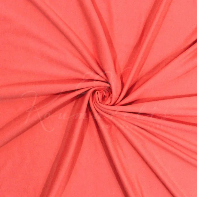 Cotton Elastan - Coral