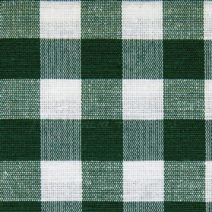 Checked Loneta - Green