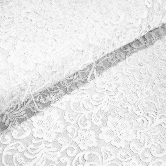 Corded Lace - White - 1